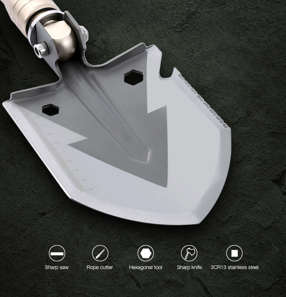 Professional Military Outdoor Multi function Folding Camping Shovel