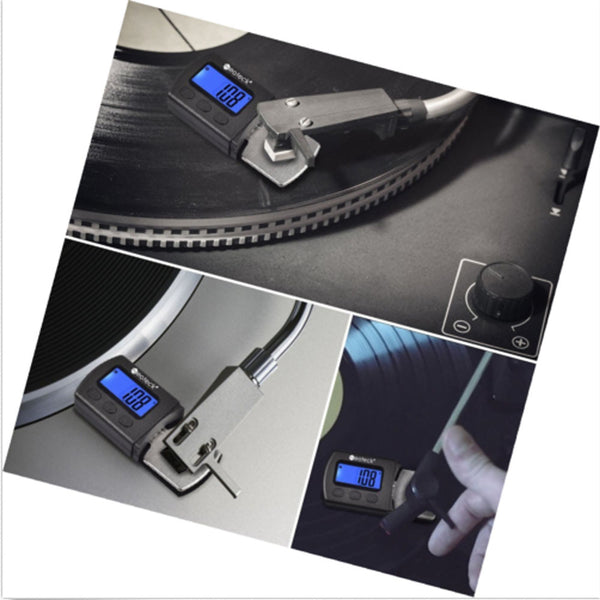 Portable Professional Led Digital Turntable Stylus Pressure Force Scale Gauge