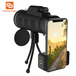 Telescopic Scope Zoom Phone Lens for Your Smartphone Camera With a Tripod