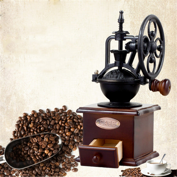 Stunning Looking Retro Home Coffee Grinder For The Serious Coffee Lover