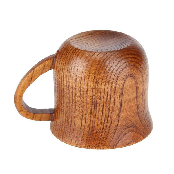 Retro Wooden Coffee Cup Made From Jujube Wood